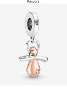 Authentic Pandora Baby Pacifier Dangle Charm